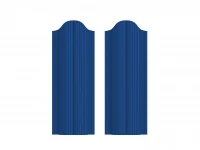 Штакетник П-образный 0,40х130мм RAL 5005 сигн. синий дл=1,80м