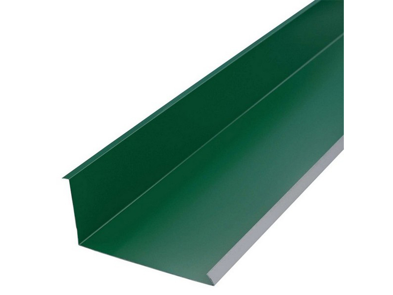 Планка карнизная ПК 100х69х2000 RAL 6005 зеленый мох