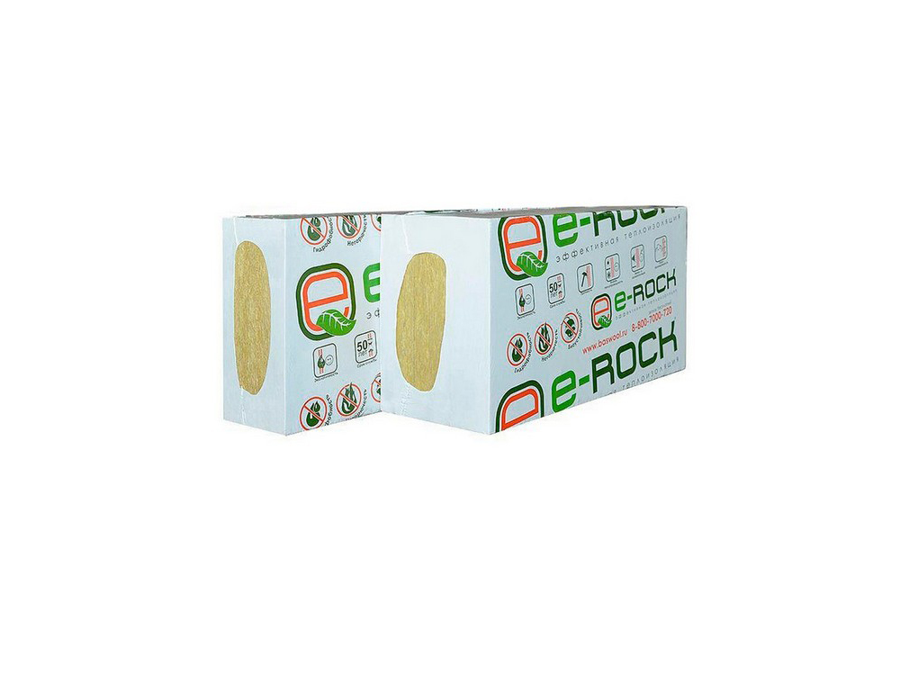 Плита мин. вата BASWOOL Ecorock 30 1200х600х100 (6шт/уп; 0,432 м3)