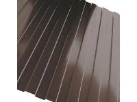 Профнастил оцинкованный С8 0,5*1150(1200) RAL8017 шоколад