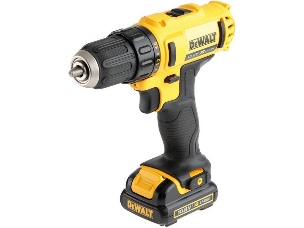 Аккумуляторный шуруповерт DeWalt DCD710C2 (10.8В,2 акк.,1.3 А/ч Li-Ion,24Нм)