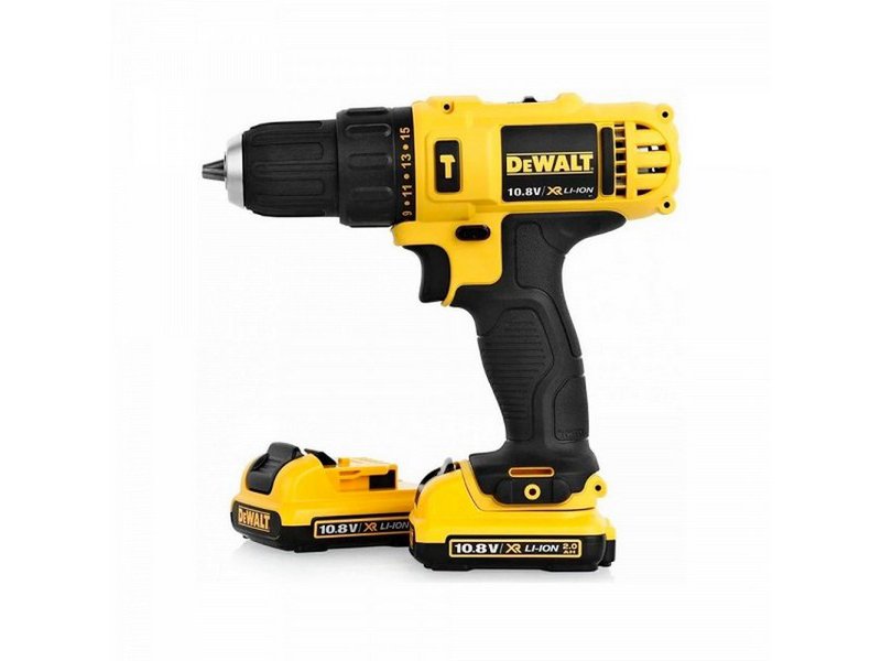 Аккумуляторный шуруповерт DeWalt DCD716D2 (10.8В,2 акк.,2.0 А/ч Li-Ion,30Нм)