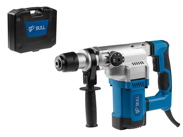 Перфоратор BULL BH 3601 (1500Вт, 4.5Дж, 4 реж., патрон SDS-plus, вес 5.7 кг)