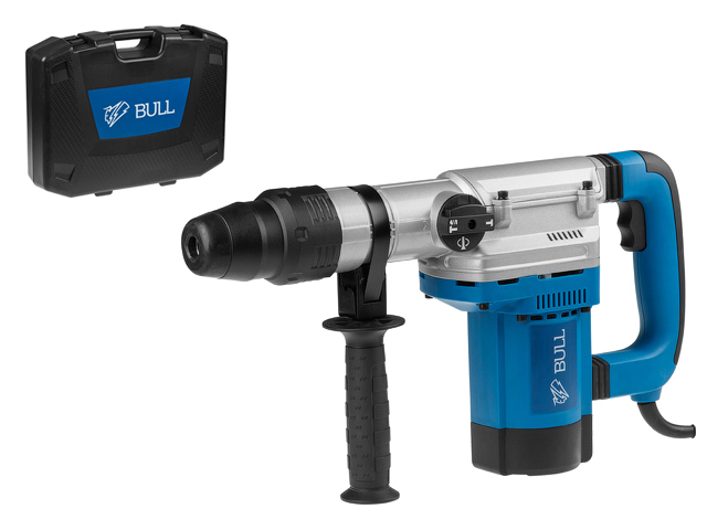 Перфоратор BULL BH 4001 (1250Вт, 10Дж, 2 реж., патрон SDS-MAX, вес 6.6 кг)