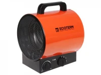 Нагреватель воздуха электр. Ecoterm EHR-03/1E (пушка, 3 кВт, 220 В, термостат) (ECOTERM)  