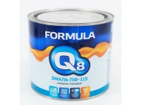Эмаль ПФ-115 алкидная Formula Q8, глянцевая, 1,9 кг, белая  