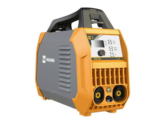 Аппарат аргонодуговой сварки HUGONG ETIG 200 III (220В±15%, TIG 10-200А, 6кВт, ПВ 60%, 7кг)