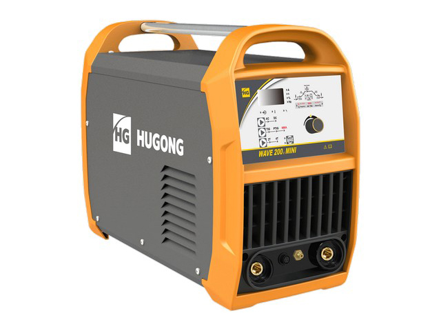 Аппарат аргонодуговой сварки HUGONG WAVE 200 III MINI AC/DC (220В±15%,TIG 10-200А,6кВт,ПВ60%,10кг)