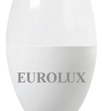 Лампа светодиодная EUROLUX LL-E-C37-5W-230-4K-E14  
