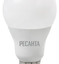 Лампа светодиодная РЕСАНТА LL-R-A65-15W-230-3K-E27  