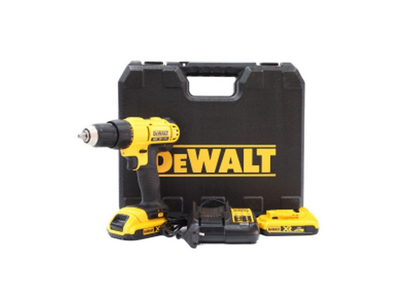 Аккумуляторный шуруповерт DeWalt DCD771D2 (18В,2 акк.,2.0 А/ч Li-Ion,43Нм) 2000000491387
