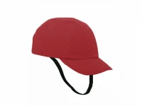 Каскетка защитная RZ ВИЗИОН CAP ( укороч. козырек) (красная,  козырек 55мм) (98216) (СОМЗ)  