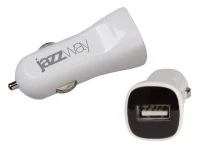 Блок питания iP-1000USB автомобильный JAZZway (Автомобильная зарядка  для телефона  на 1 USB) (1007087) (JAZZWAY)  