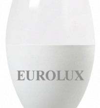 Лампа светодиодная EUROLUX LL-E-C37-6W-230-2,7K-E14  
