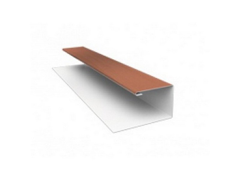 Планка П-образная Блок-хаус GL 0,45*3000 PT-foil Golden Dub (золотой дуб)