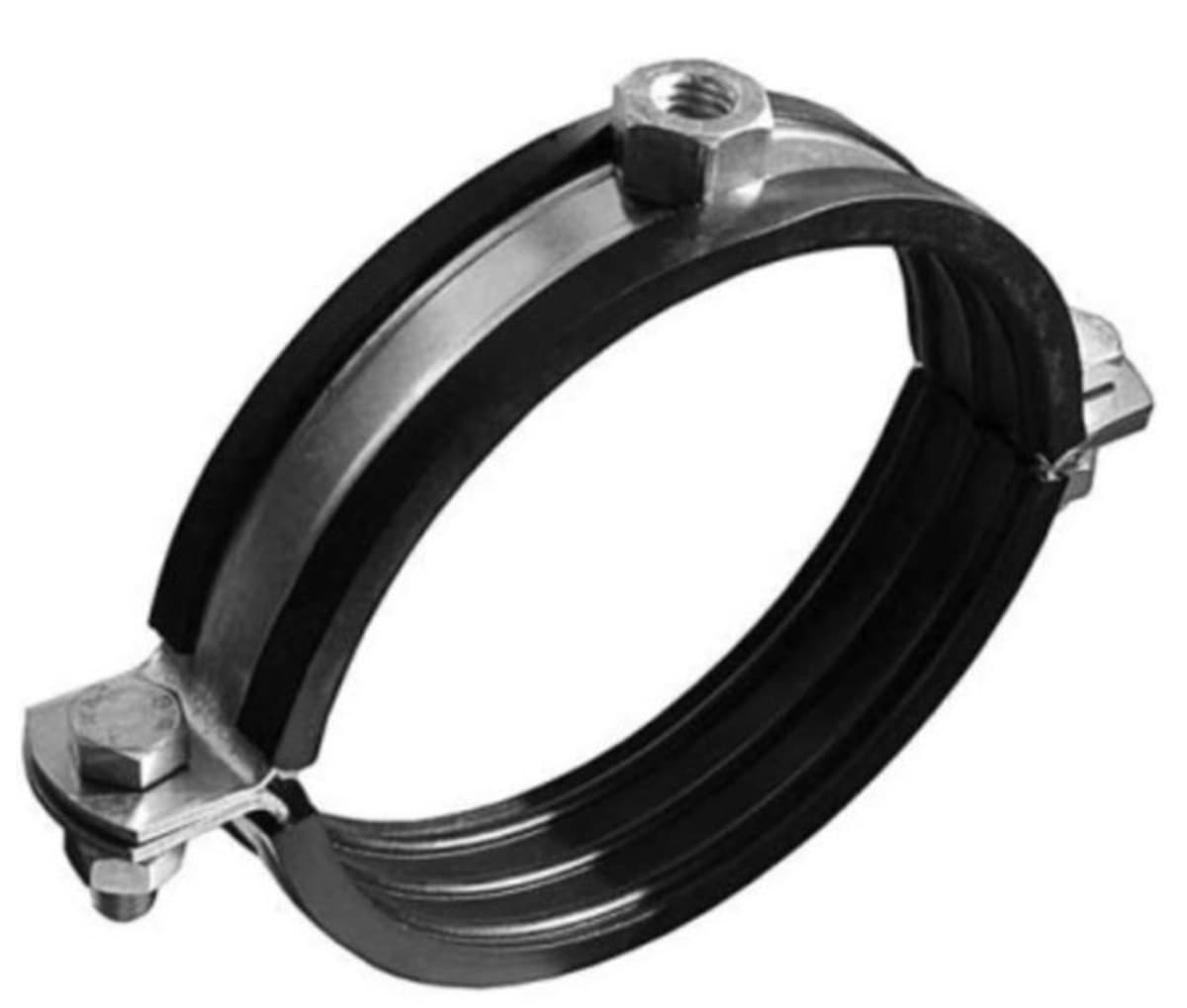 Хомут для труб металлический 6"(159-165)