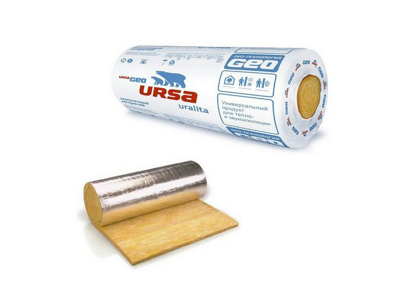 Утеплитель URSA M11 Фольга 12500-1200-50 (0,75м3)