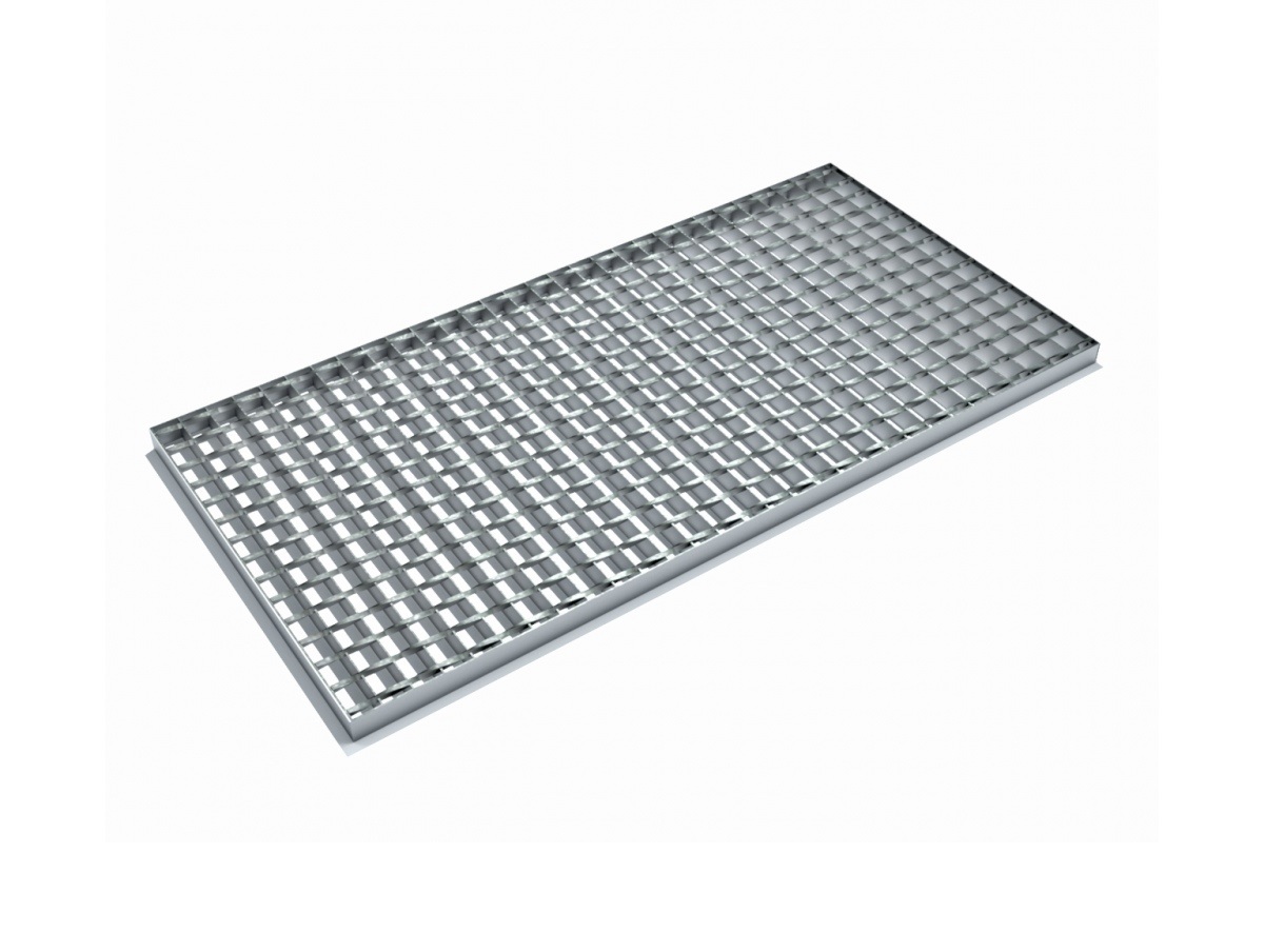 Ступень сварная Spst ст3пс 34x38/30x3 S4 900x240 А (Zn)