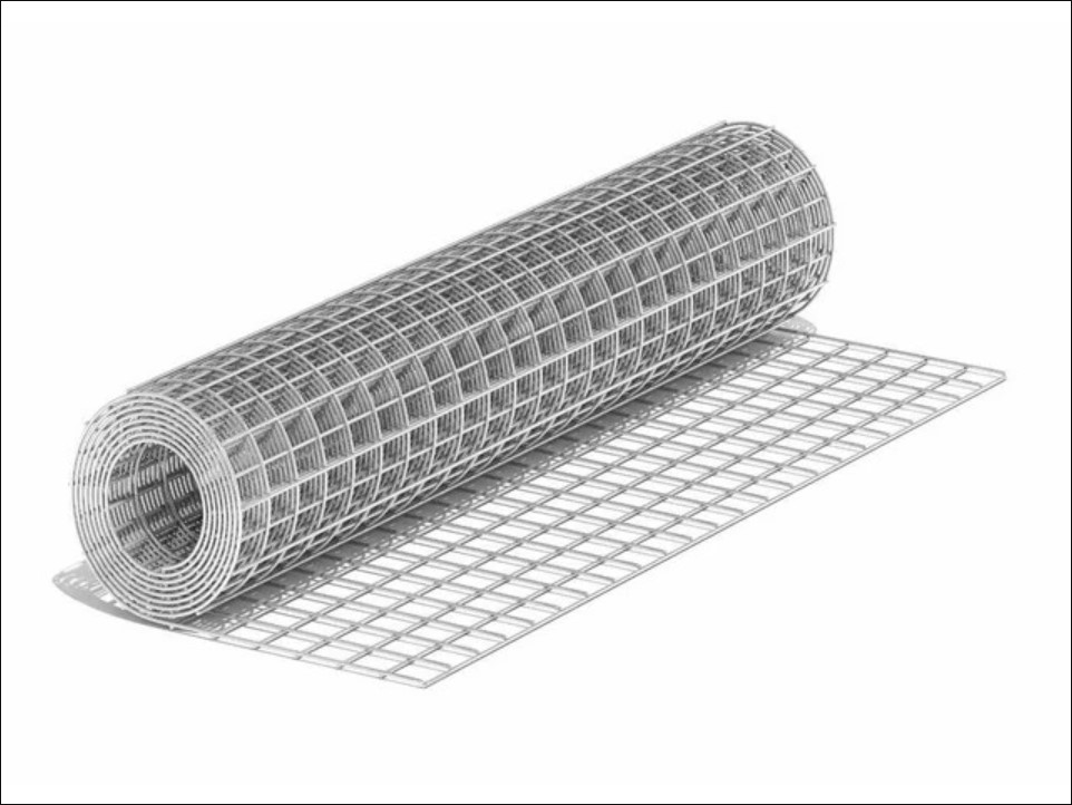 Сетка сварная оцинк. 50х50х1,4 рулон 500 ТУ (50м)