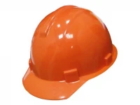 Каска строительная оранжевая  