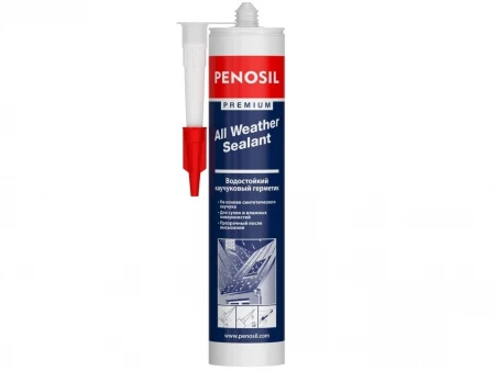 Герметик каучуковый прозрачный PENOSIL Premium Sealant 280ml всепогодный