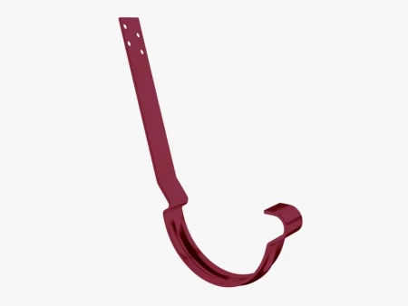 Крюк длинный 125мм красное вино RAL3005 НК