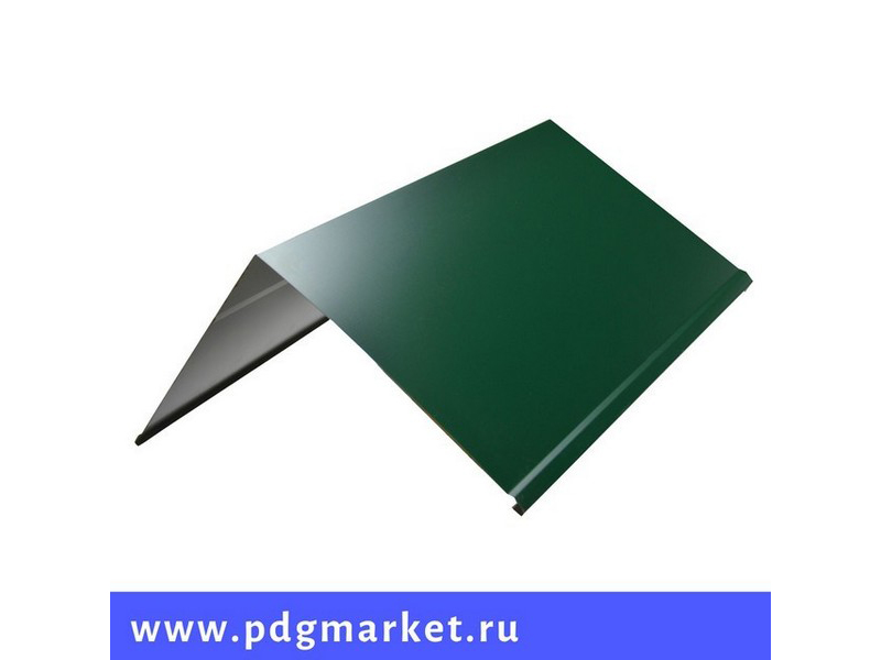 Угол внешний 150х150х2000 RAL 6005 зеленый мох