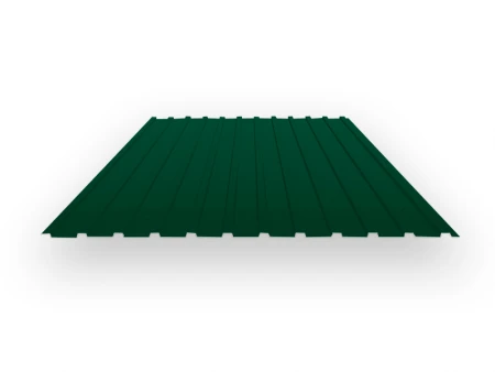 Профнастил оц. С10 0,45*1100(1140) RAL6005 зел. мох  