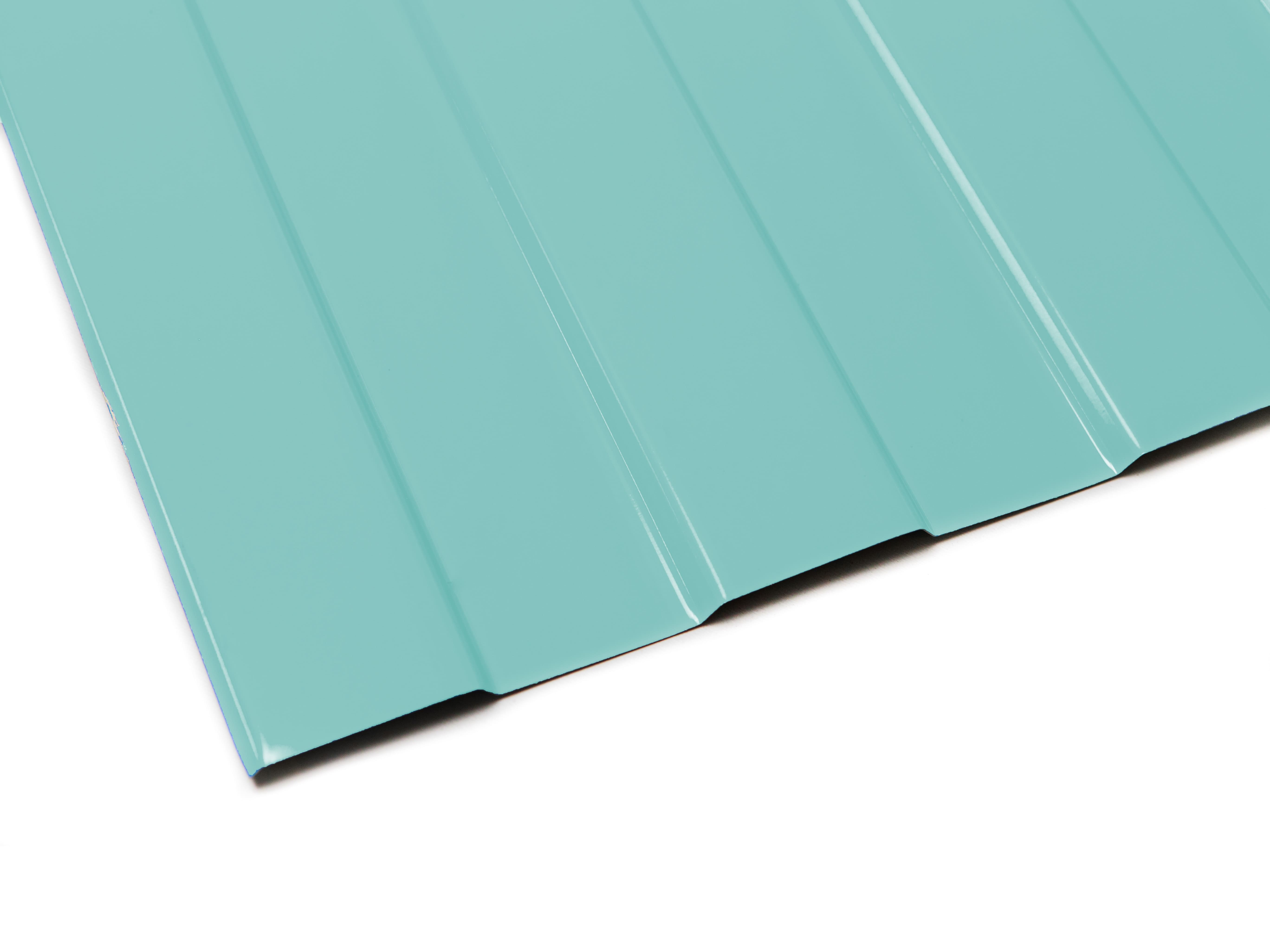 Профнастил оц. С8 0,5*1150(1200) RAL6027 светло зеленый (2 м)