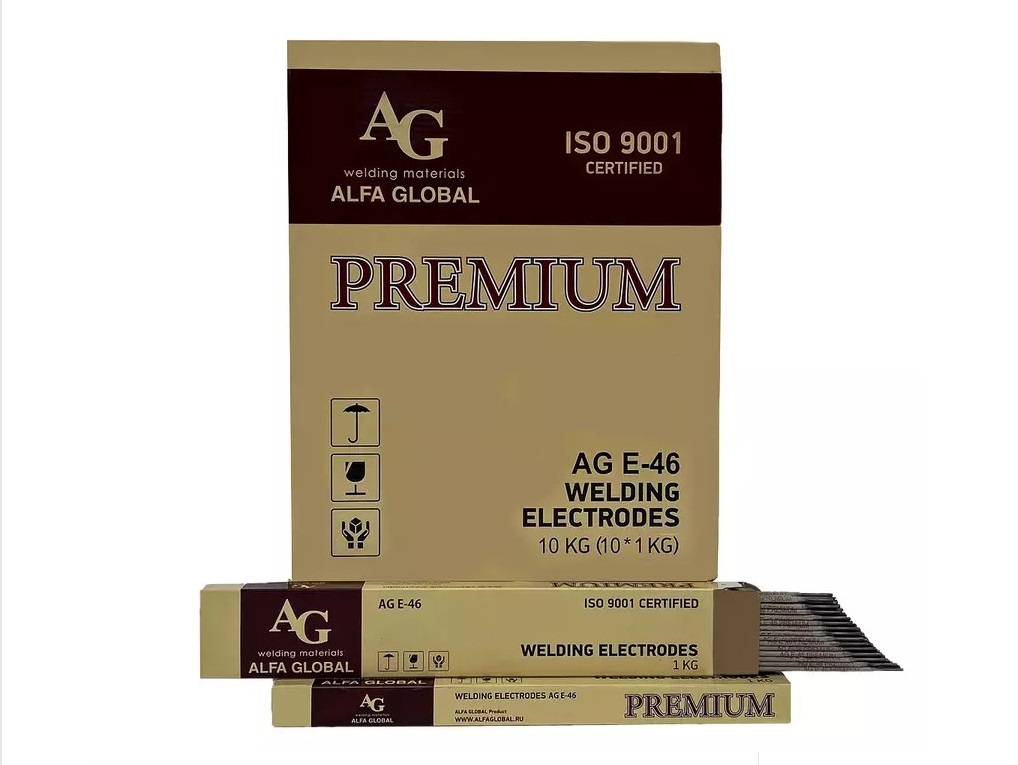 Электроды для сварки AG E-46 PREMIUM d=4,0*350 1 кг