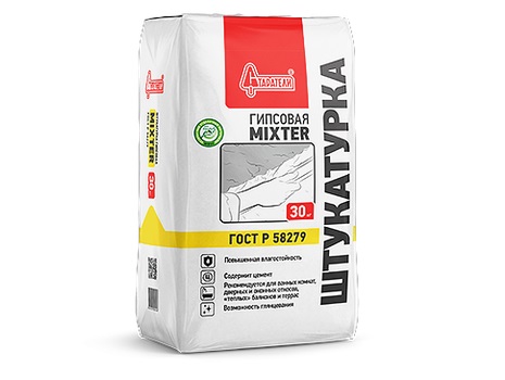 Штукатурка гипсовая Старатели MIXTER, 30кг