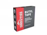 Ондутис Butyl Tape ( бутилкаучуковая лента) Ширина 15 мм , толщ 1,5 мм Рулон -25 м.пог 
