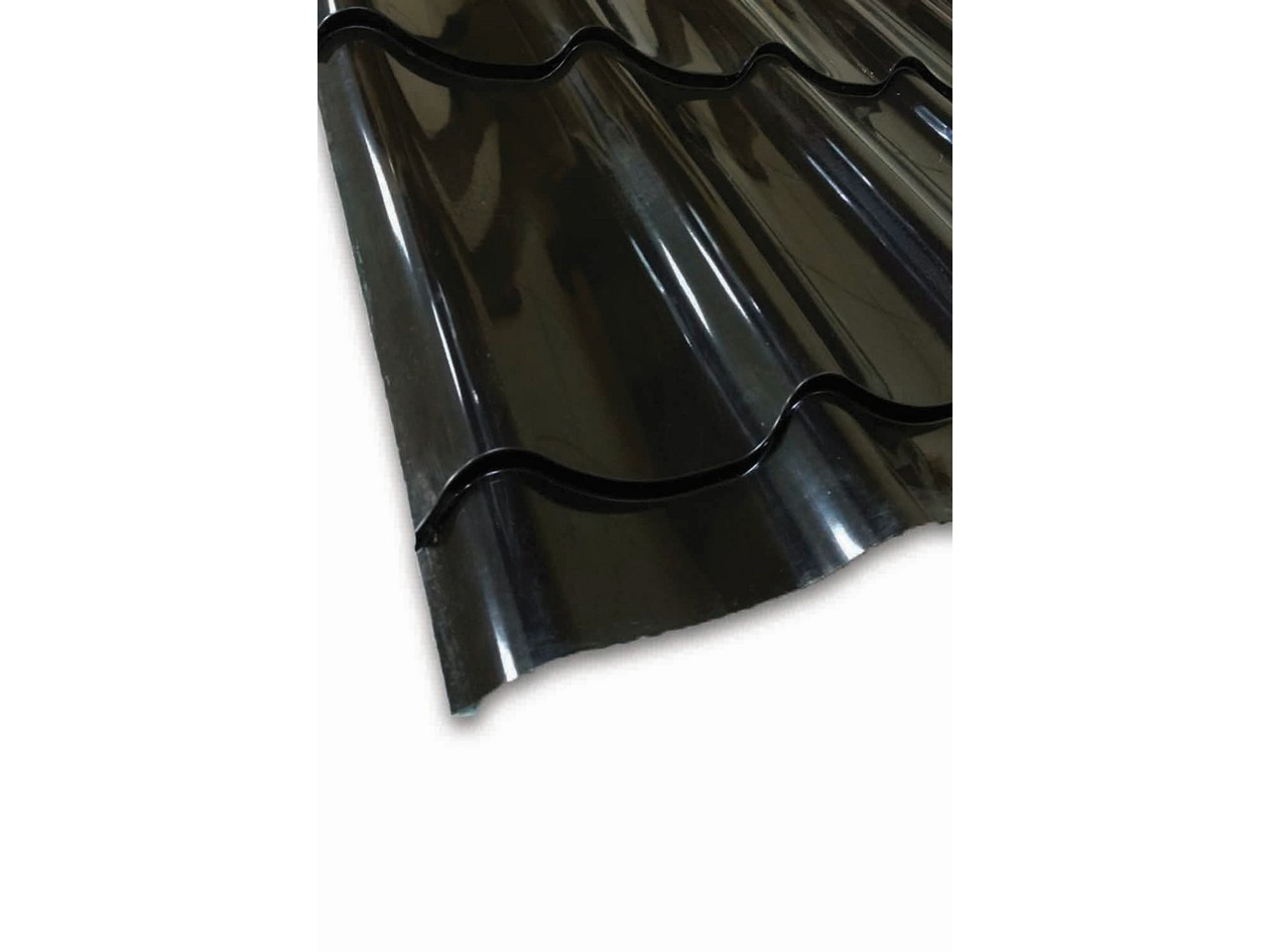 Профиль волновой Монтеррей 0,45*1190 NL 805 кофе (глянец) (3,50м)
