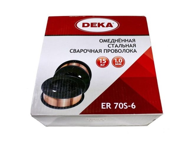 Проволока сварочная ф1,2 (5,0 кг) DEKA (ER70S-6)
