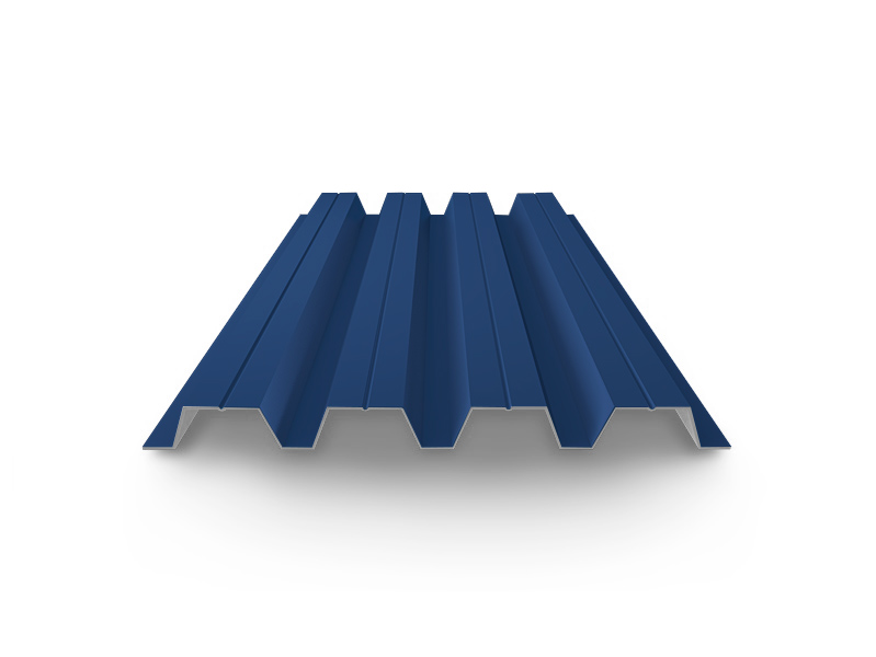 Профнастил оцинкованный Н60 0,7*845(902) RAL5003 сапфирово синий