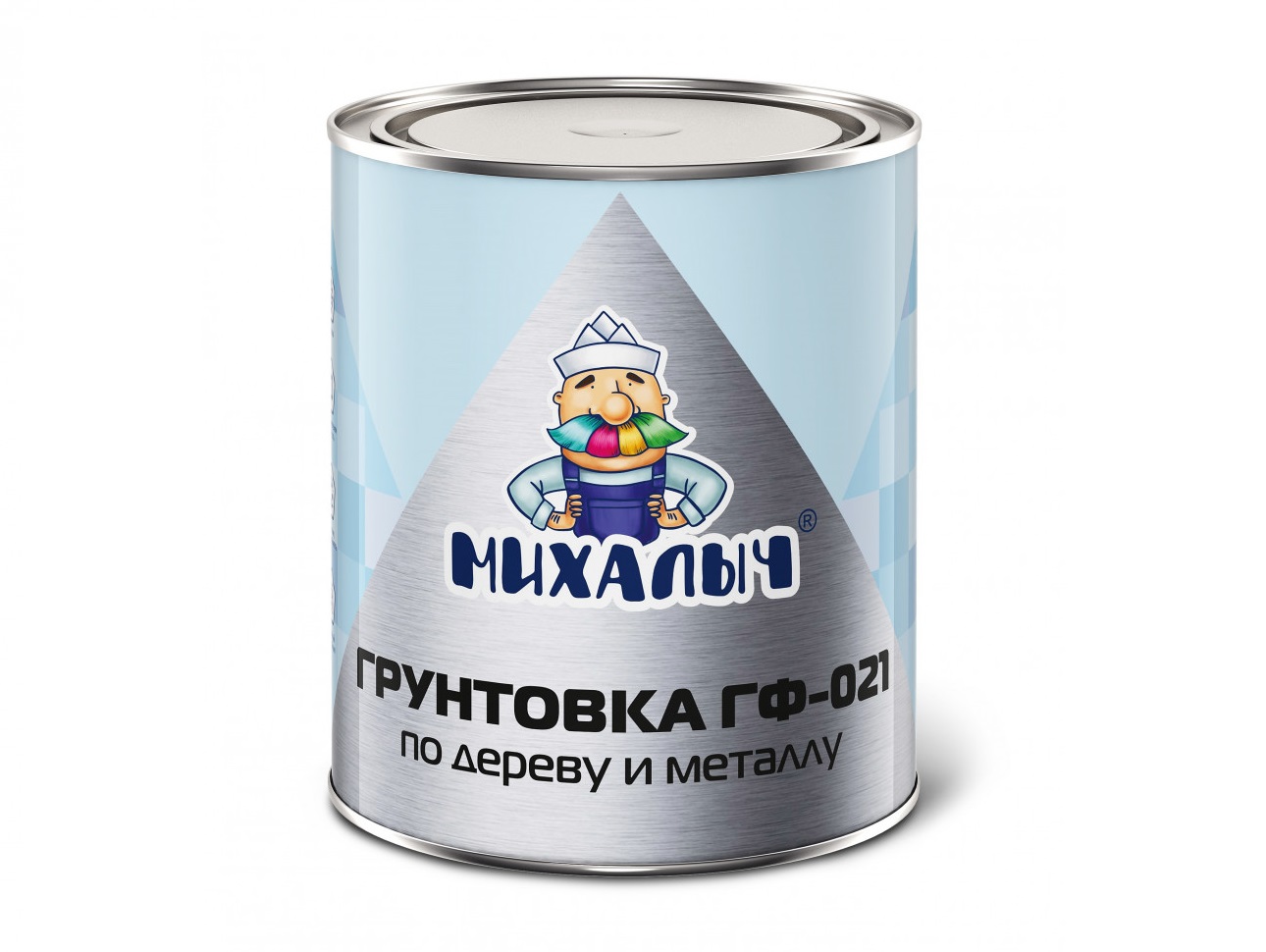 Грунт ГФ-021 серая 1,8кг МИХАЛЫЧ