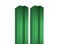 Штакетник М фигурный 0,40х110мм RAL 6002 зеленая листва 