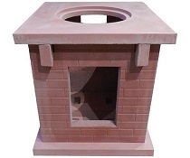 Печь для казана 820х780х800 мм ( 350 кг)