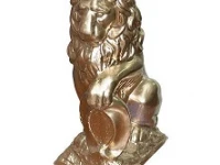 Скульптура « Большой Лев» 1000 х 550 х 410 мм (200 кг) золото 