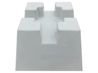 Фундаментный блок с фиксацией бруса №1 300х300х200 мм ( 27 кг) 