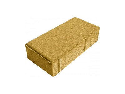 Плитка «Кирпич» 200*100*60 прес. жёлтая