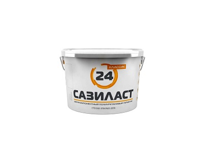 Герметик Сазиласт 24 16,5 кг серый (55шт на под.)