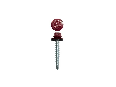 Саморез кров. 4,8х35 RAL3005 кр. вино Daxmer