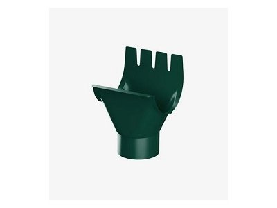 Воронка 125/90 зеленая RAL 6005