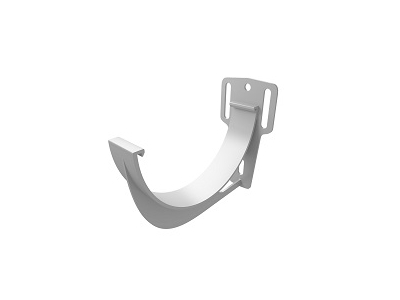 Кронштейн желоба slider Классика 120 ПВХ Grand Line белый (RAL 9003)