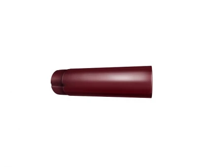 Круглая труба 90 мм , L=3.0 м вишневая RAL 3005