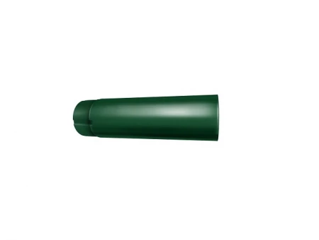 Круглая труба 90 мм , L=3.0 м зеленая  RAL 6005