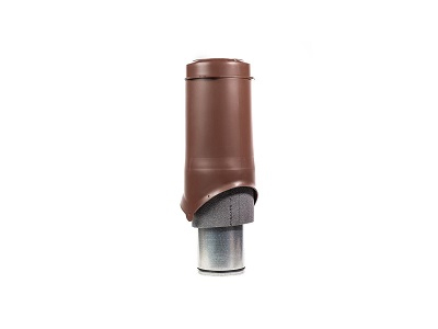 Выход вентиляции Krovent Pipe-VT 150 is коричневый