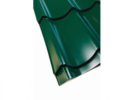 Металлочерепица СуперМонтеррей 0,45*1190 оксид красный