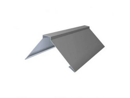 Конек кровельный фигурный 190х190х2000 оцинкованный